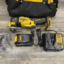 AS-IS DEWALT 20V MAX XR Cordless Brushless 3-Speed Oscillating Multi Tool Kit