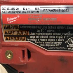 AS-IS Milwaukee FUEL 12V Lithium-Ion Brushless Cordless 1/4 in. Hex Impact Driver Kit
