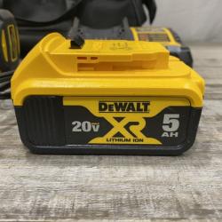 AS-IS DEWALT 20V MAX Lithium-Ion Cordless 1/2 in. Impact Wrench Kit