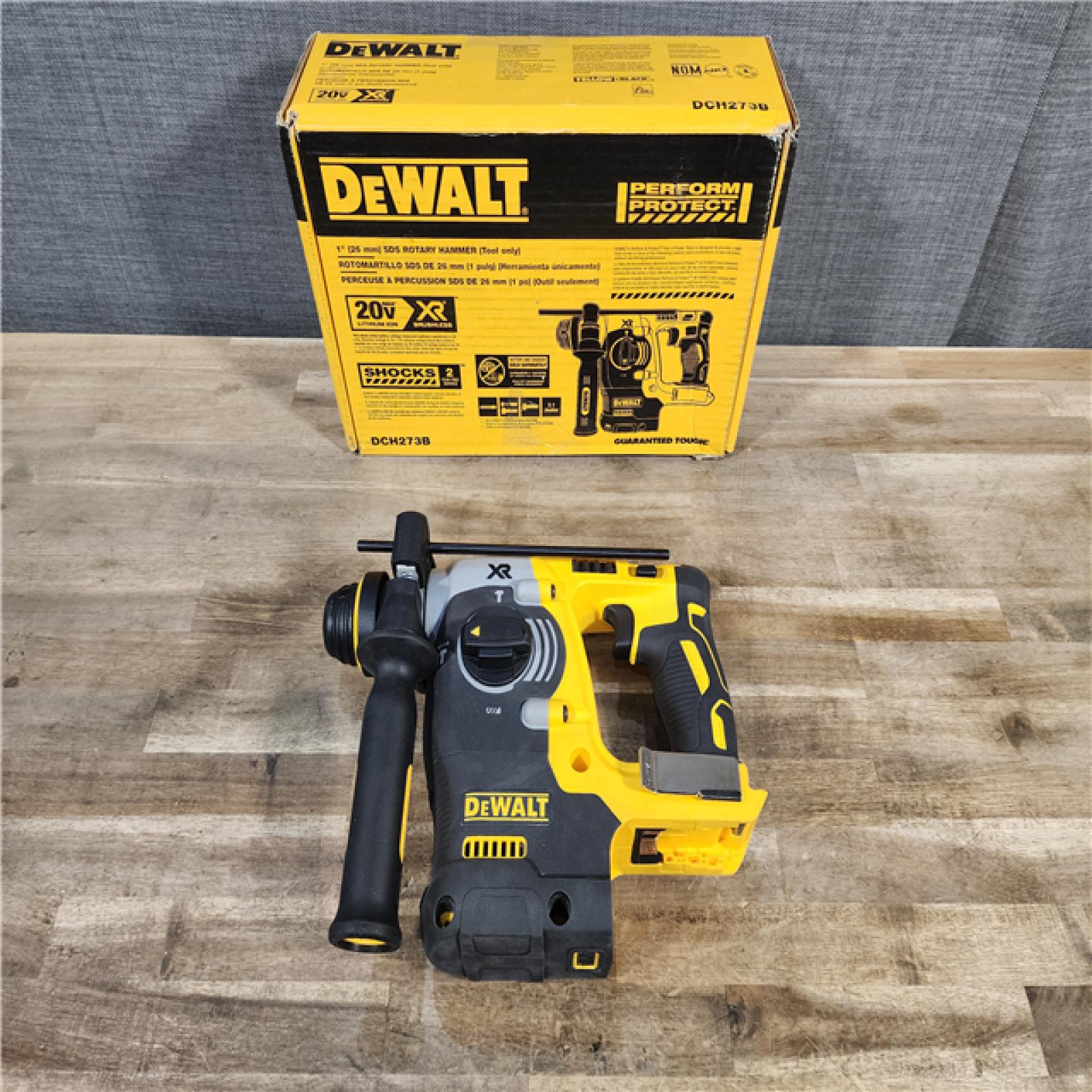 HOUSTON LOCATION - AS-IS DEWALT DCH273B 20V MAX SDS Rotary Hammer Drill, Tool Only