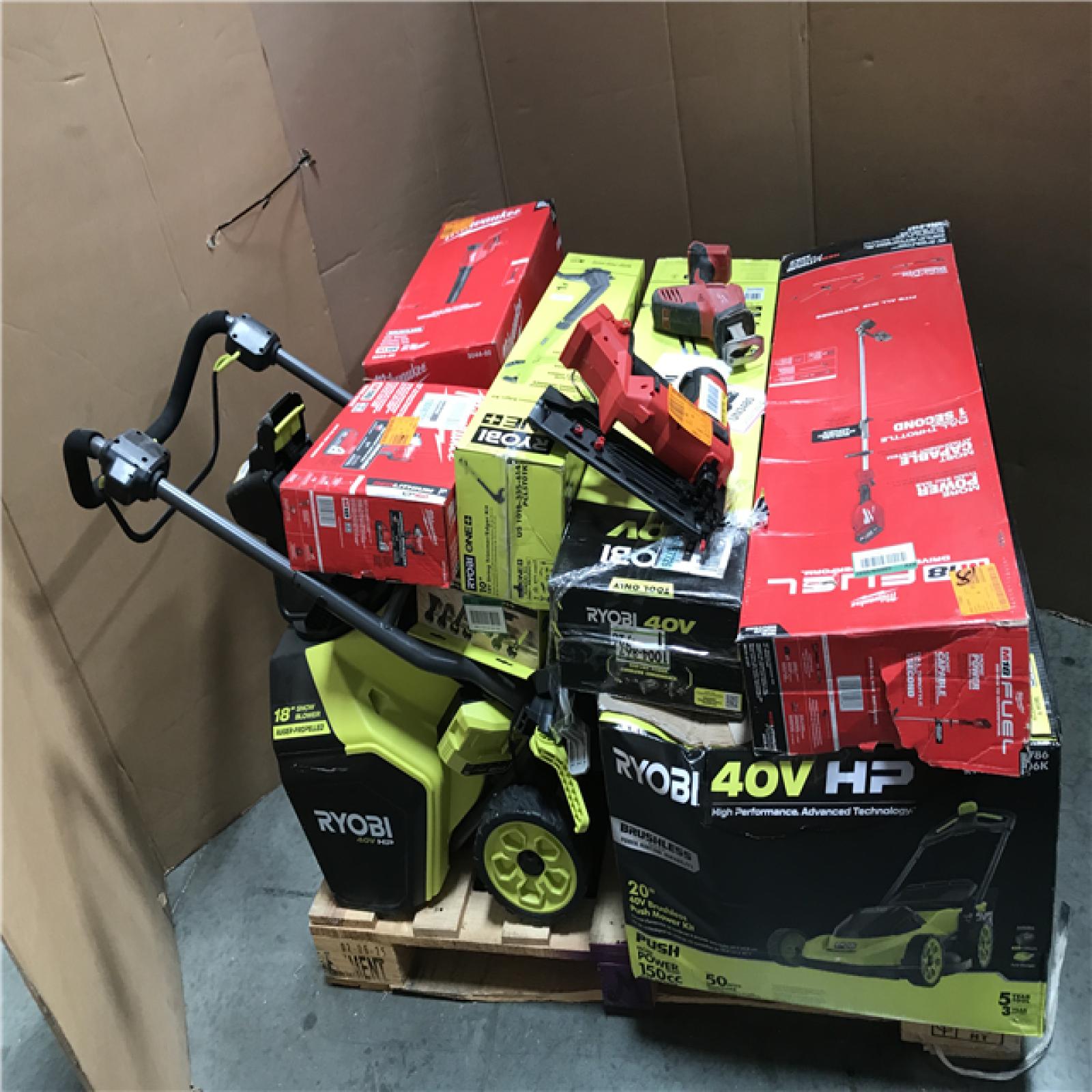 CALIFORNIA AS-IS TOOL PALLET