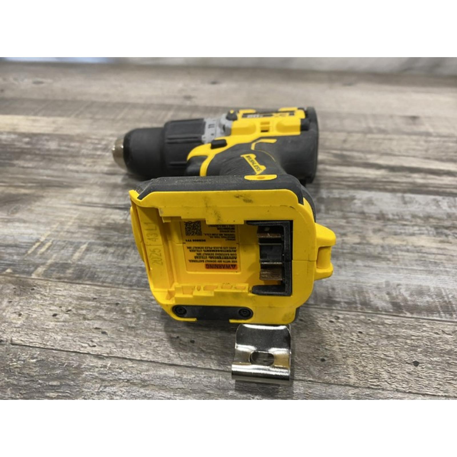 AS-IS DEWALT 20V XR Brushless Cordless 1/2 in. Hammer Drill (Tool-Only)