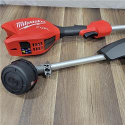 AS-IS MILWAUKEE  M18 FUEL 18V 16 in. Brushless Cordless Battery Powered String Trimmer W/QUIK-LOK Attachment Capability & 8.0 Ah Battery