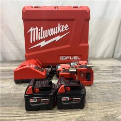 AS-IS Milwaukee FUEL 18V Lithium-Ion Brushless Cordless Hammer Drill and Impact Driver Combo Kit