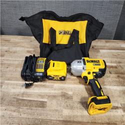 HOUSTON LOCATION - AS - IS DEWALT 20V MAX Lithium-Ion Cordless 1/2 in. Impact Wrench Kit