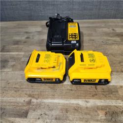 HOUSTON LOCATION - AS-IS DEWALT 3 TOOL COMBO KIT W/ (2) BATTERY & CHARGER