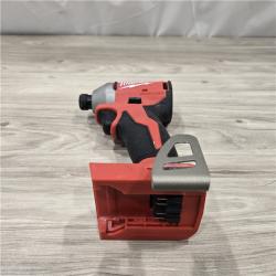 AS-IS Milwaukee M18 Compact Brushless 1/4  Hex Impact Driver Kit