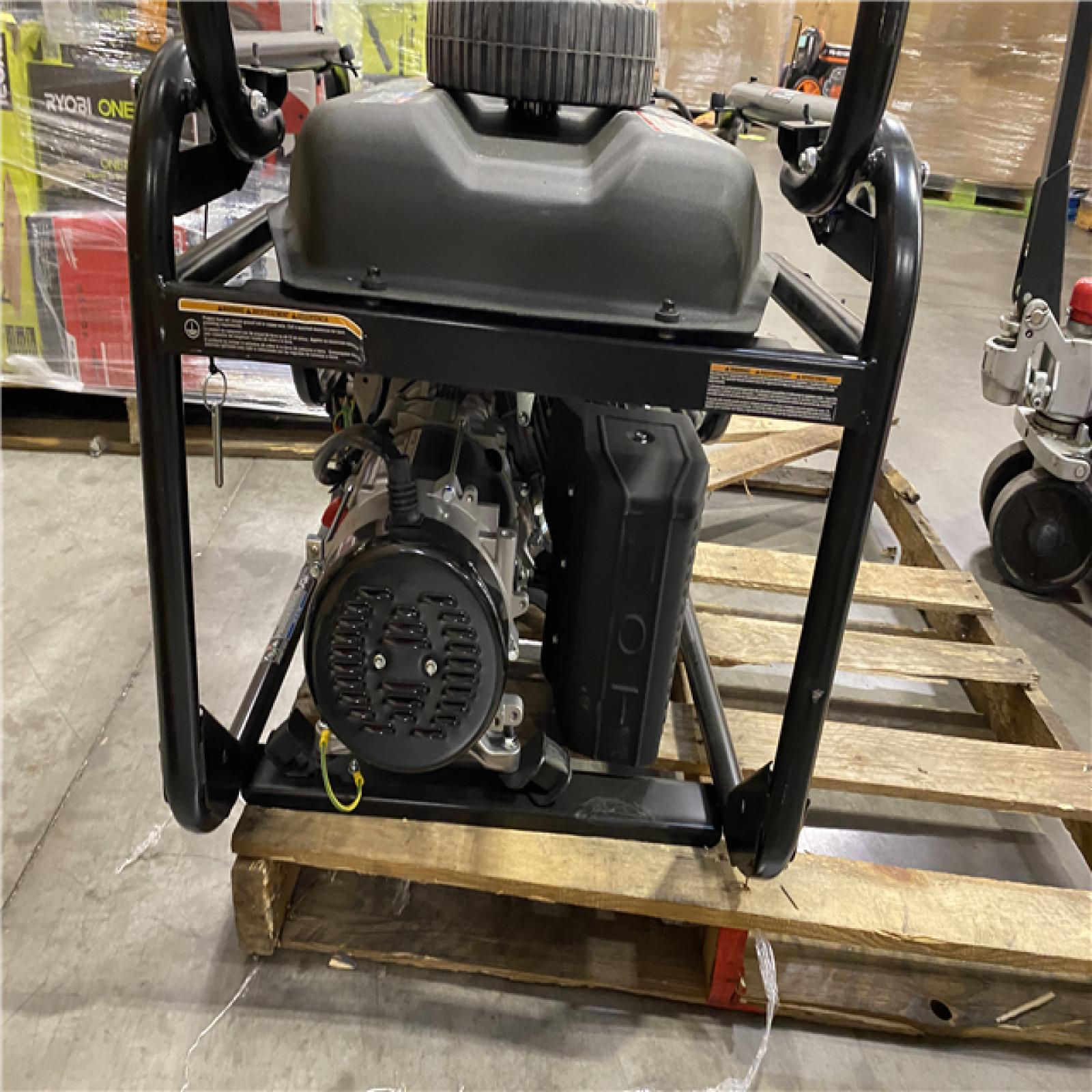 Dallas Location - As-Is RYOBI 6,500-Watt Gasoline Powered Portable Generator