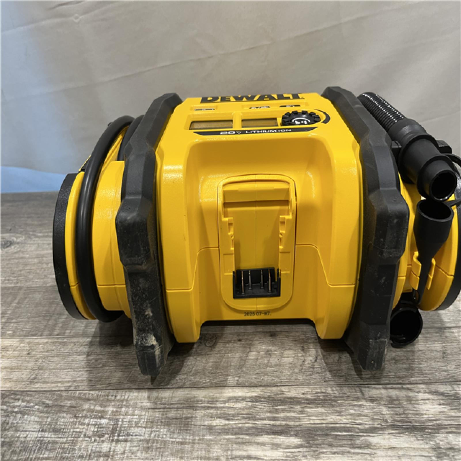 AS-IS DEWALT 20V MAX Cordless Electric Portable Inflator (Tool Only)