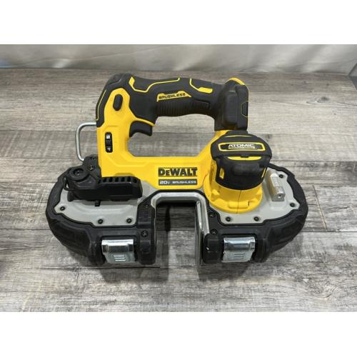 AS-IS DEWALT ATOMIC 20V MAX Cordless Brushless Compact 1-3/4 in. Bandsaw (Tool Only)
