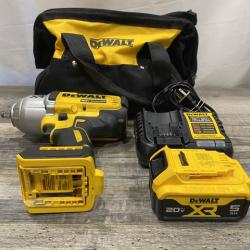 AS-IS DEWALT 20V MAX Lithium-Ion Cordless 1/2 in. Impact Wrench Kit