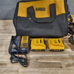 HOUSTON LOCATION - AS-IS (APPEARS LIKE NEW) DEWALT 20V MAX* XR 4-Tool Combo Kit