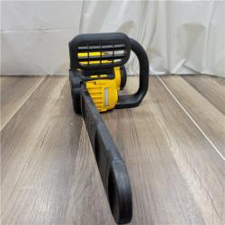AS-IS DEWALT T 60V MAX 16in. Brushless Cordless Battery Powered Chainsaw Kit with (1) FLEXVOLT 2 Ah Battery & Charger