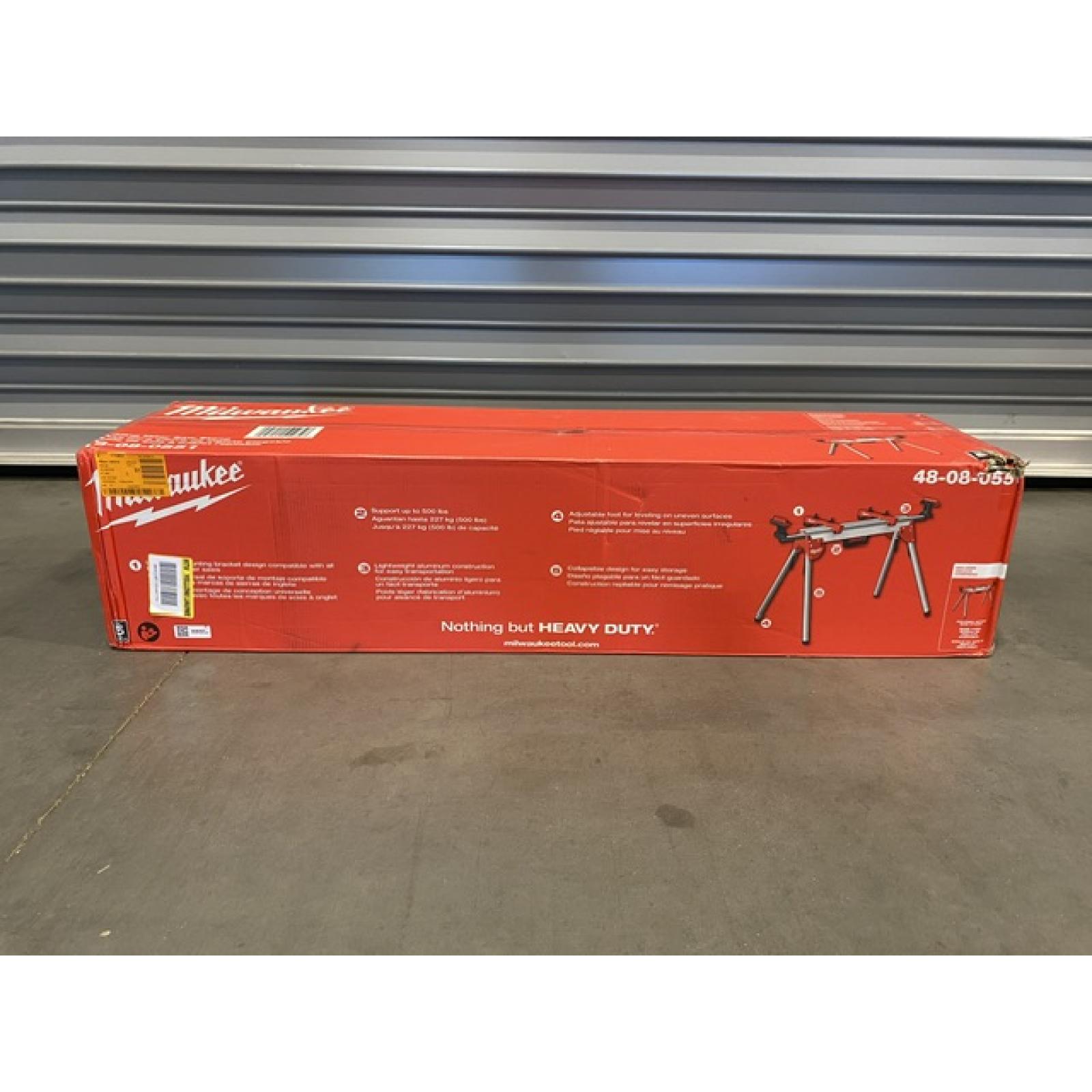 NEW - Milwaukee Folding Miter Saw Stand