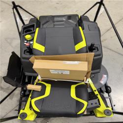 DALLAS LOCATION - RYOBI ZR3 80V HP Brushless Battery Cordless Electric 42 in. Zero Turn Riding Lawn Mower with (2) 14.0 Ah Batteries and Charger