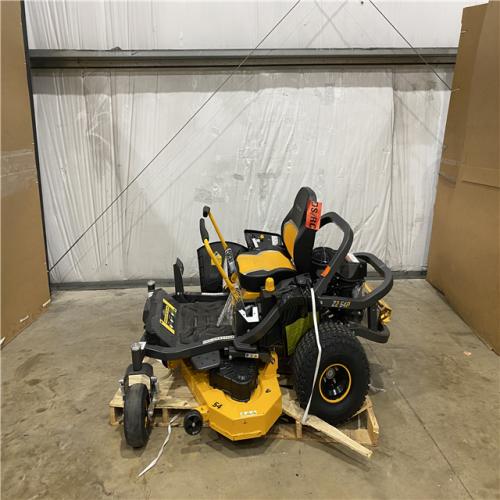 Houston Location - AS-IS Cub Cadet Ultima Z2 54P Riding Lawn Mower