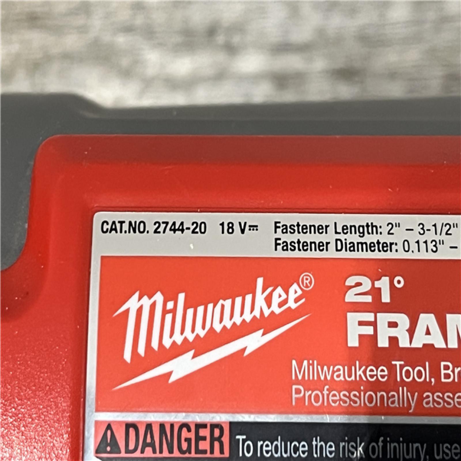 AS-IS Milwaukee FUEL 3-1/2 in. 18-Volt 21-Degree Lithium-Ion Brushless Cordless Framing Nailer (Tool-Only)