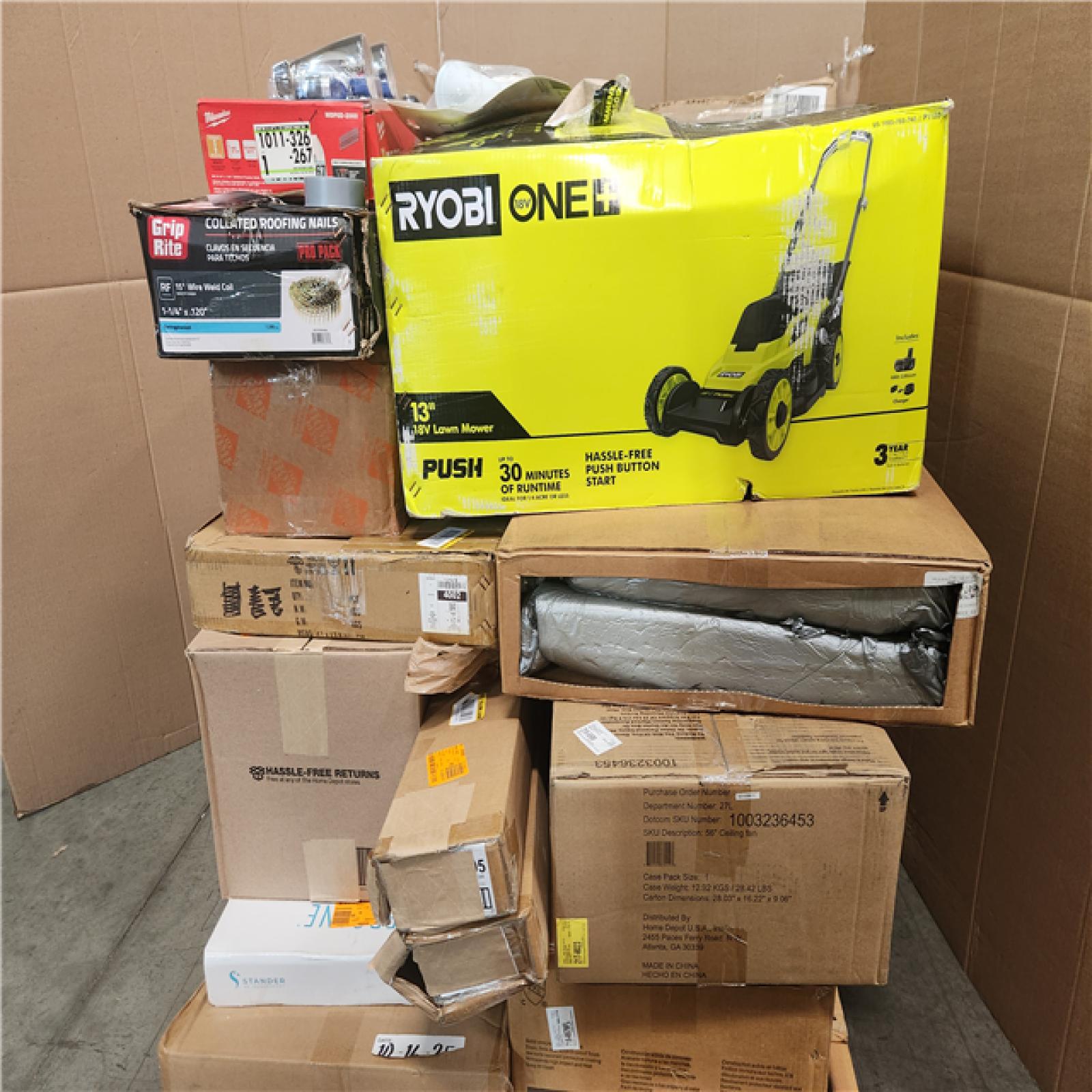 California AS-IS Home Improvement Pallet