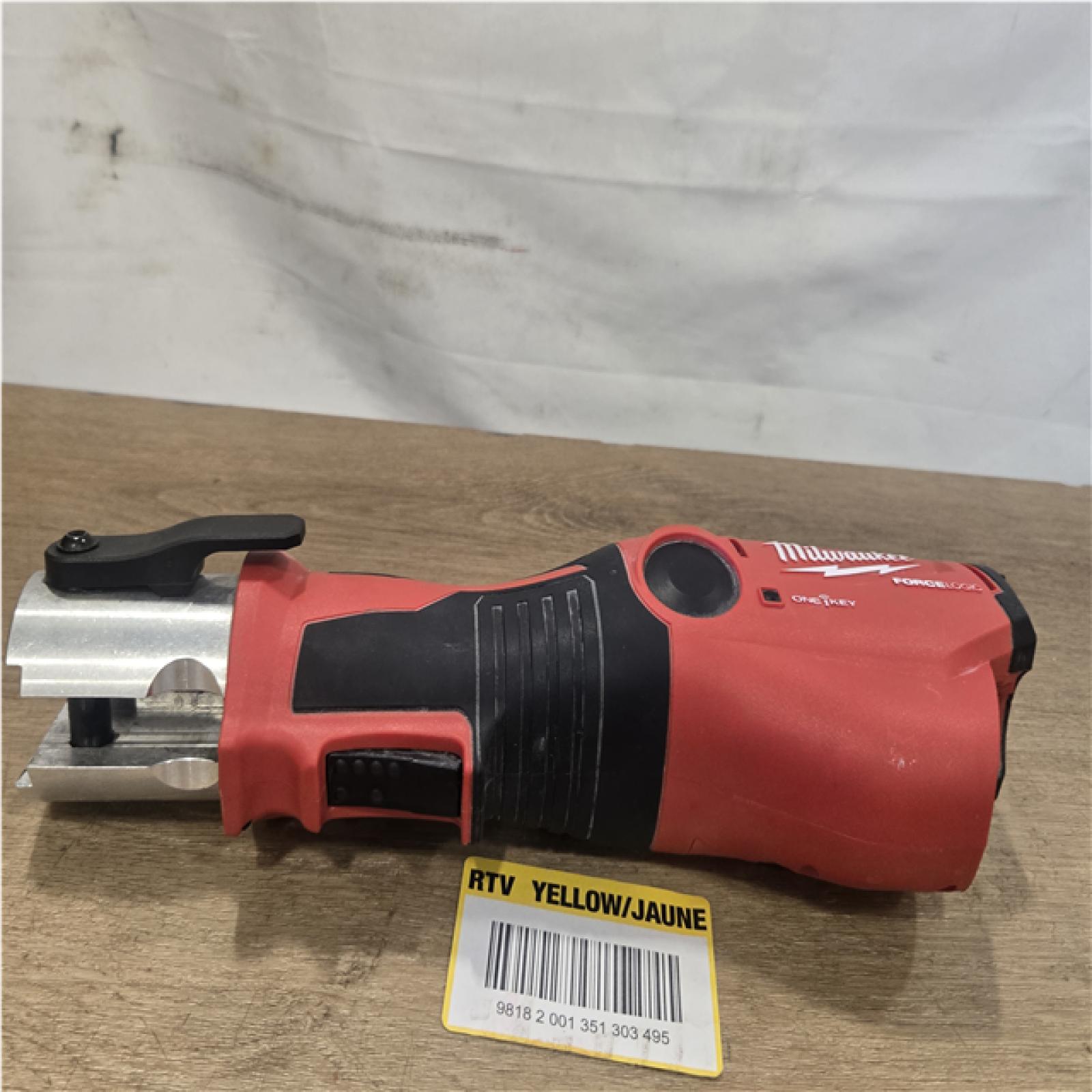 AS-IS Milwaukee 12-Volt Lithium-Ion FORCE LOGIC Copper Press Tool Kit