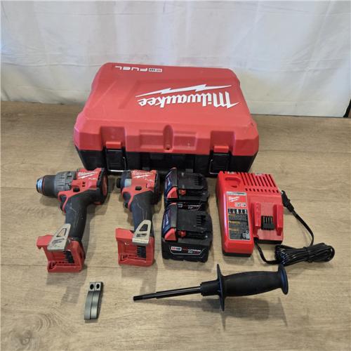 AS-IS Milwaukee FUEL 18V Cordless Hammer Drill and Impact Driver Combo Kit