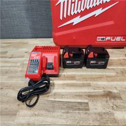 HOUSTON LOCATION - AS-IS (APPEARS LIKE NEW) Milwaukee  FUEL 18V Lithium-Ion Brushless Cordless Hammer Drill and Impact Driver Combo Kit