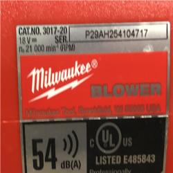AS-IS Milwaukee FUEL 120 MPH 500 CFM 18V Lithium-Ion Brushless Cordless Handheld Blower (Tool-Only)