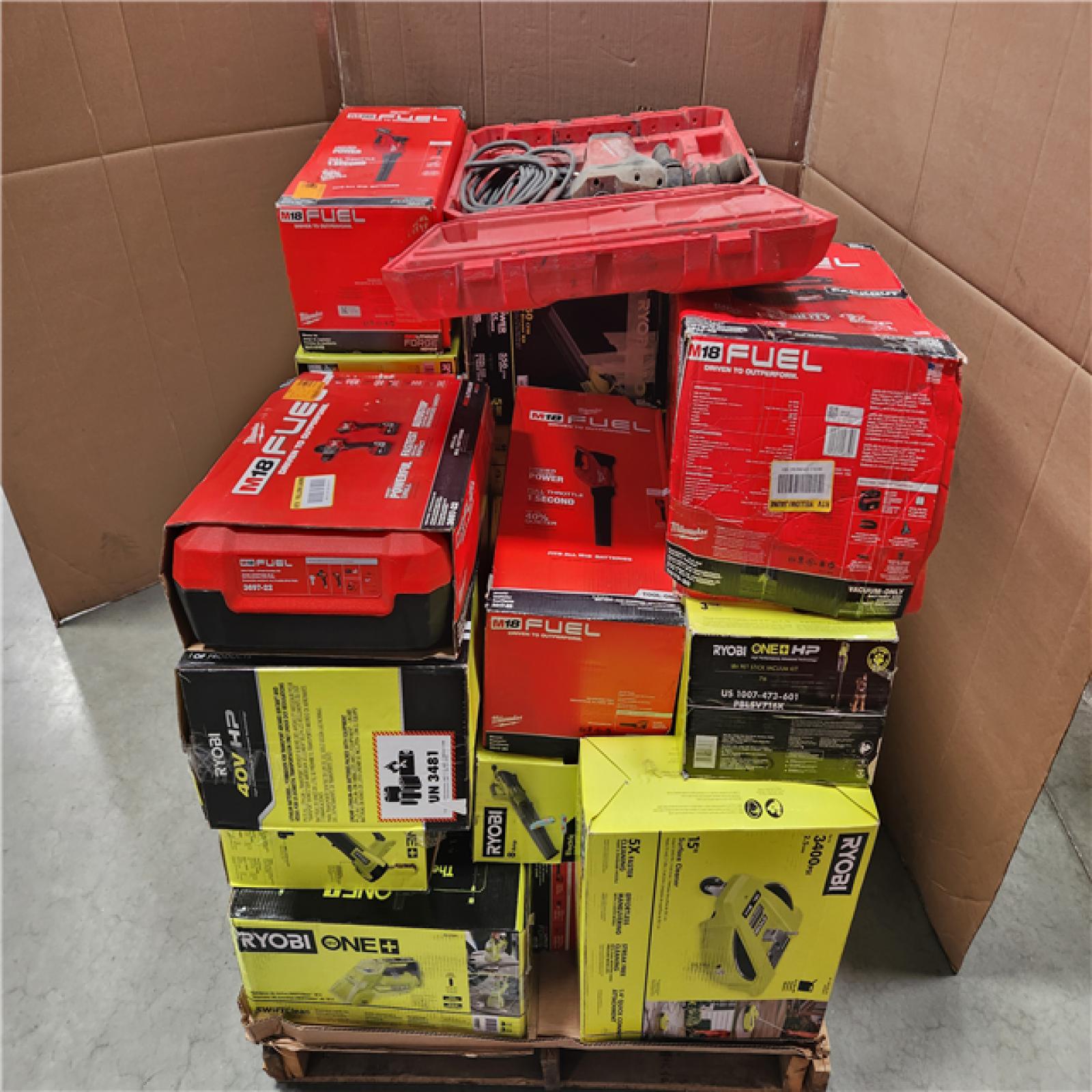 California AS-IS TOOL PALLET