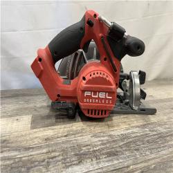 AS-IS Milwaukee FUEL 18V Lithium-Ion Brushless Cordless 6-1/2 in. Circular Saw (Tool-Only)