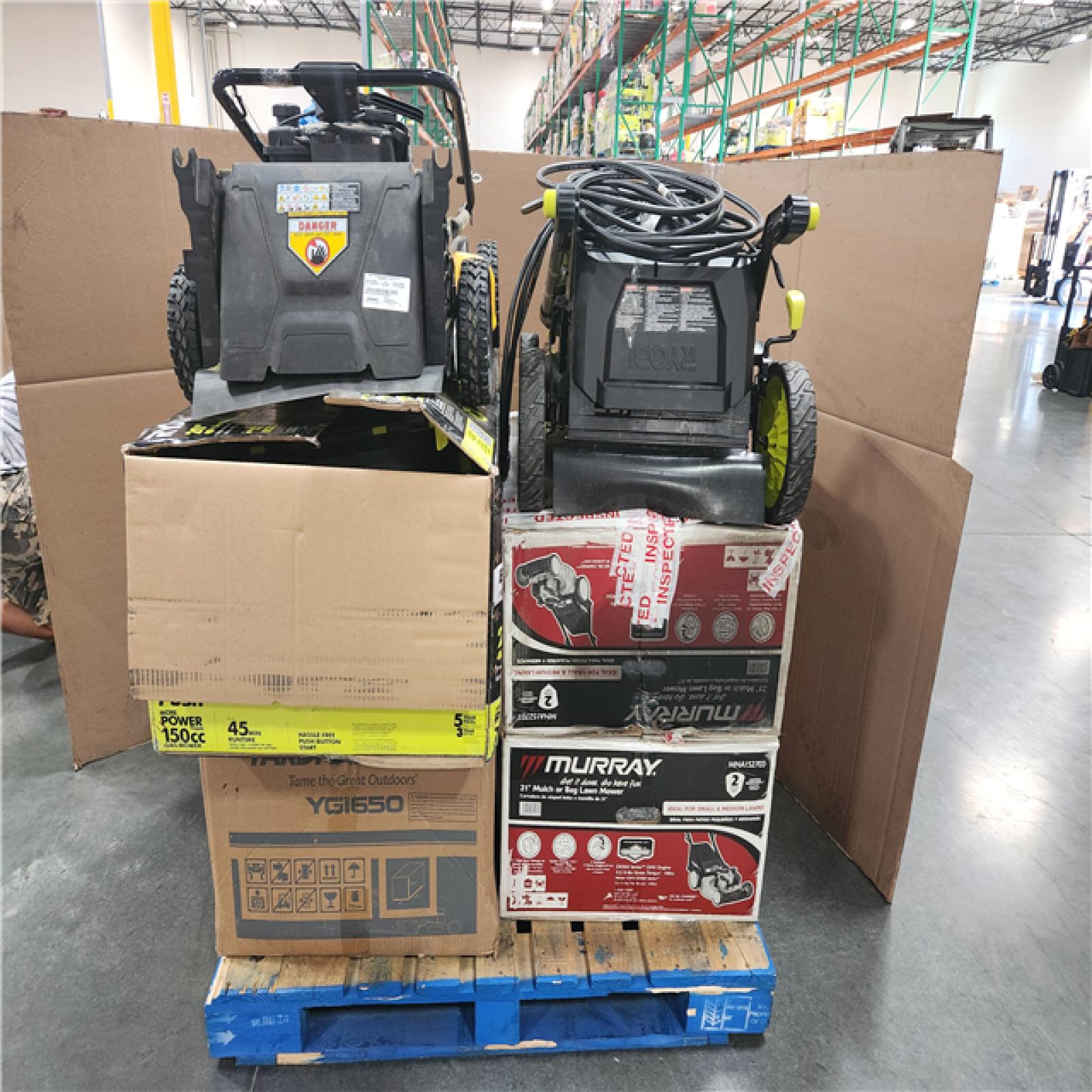 CALIFORNIA AS-IS OUTDOOR POWER EQUIPMENT