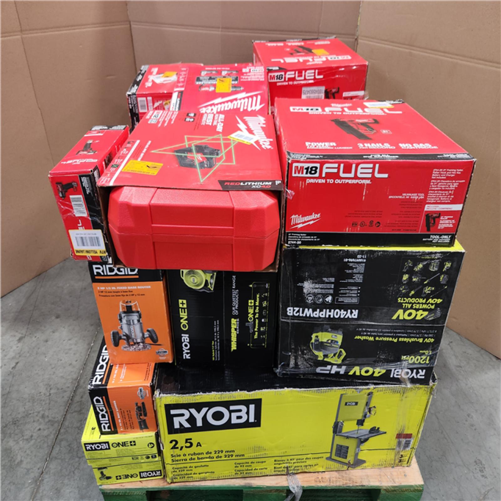 CALIFORNIA AS-IS TOOL PALLET