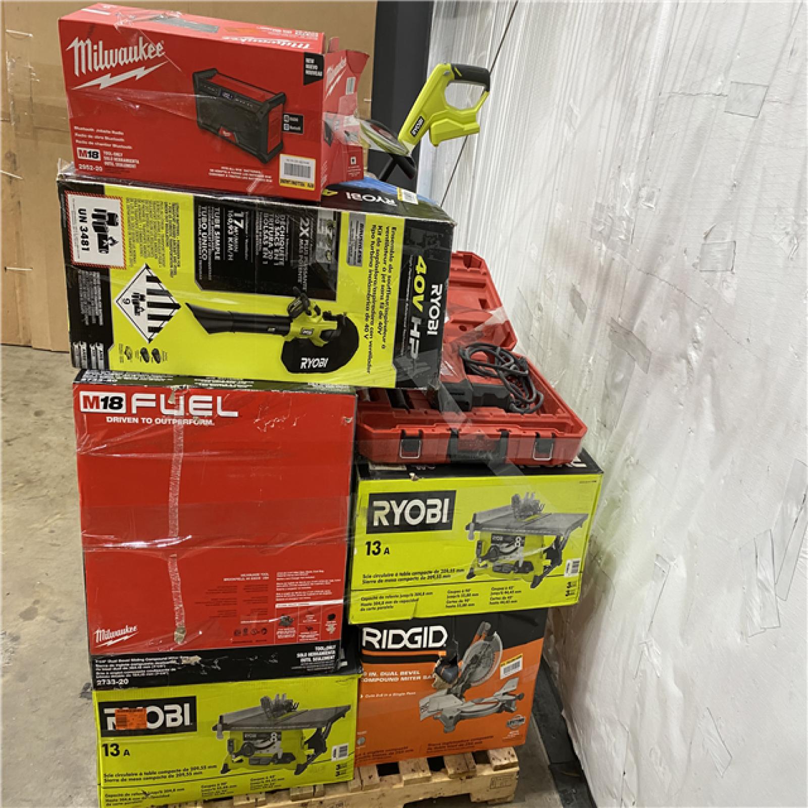 Houston Location AS IS - Tool Pallet