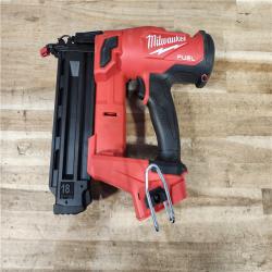 HOUSTON LOCATION - AS-IS Milwaukee FUEL 18-Volt Lithium-Ion Brushless Cordless Gen II 18-Gauge Brad Nailer (Tool-Only)