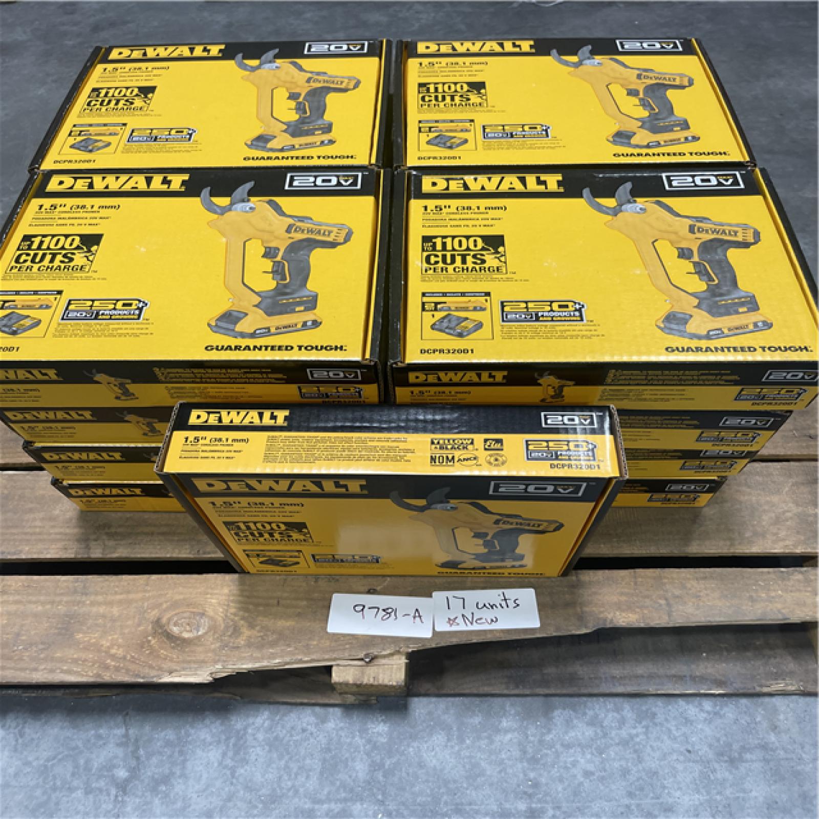 Atlanta Location As-Is Power Tools Partial Truckload (13 Pallets) 9781-A