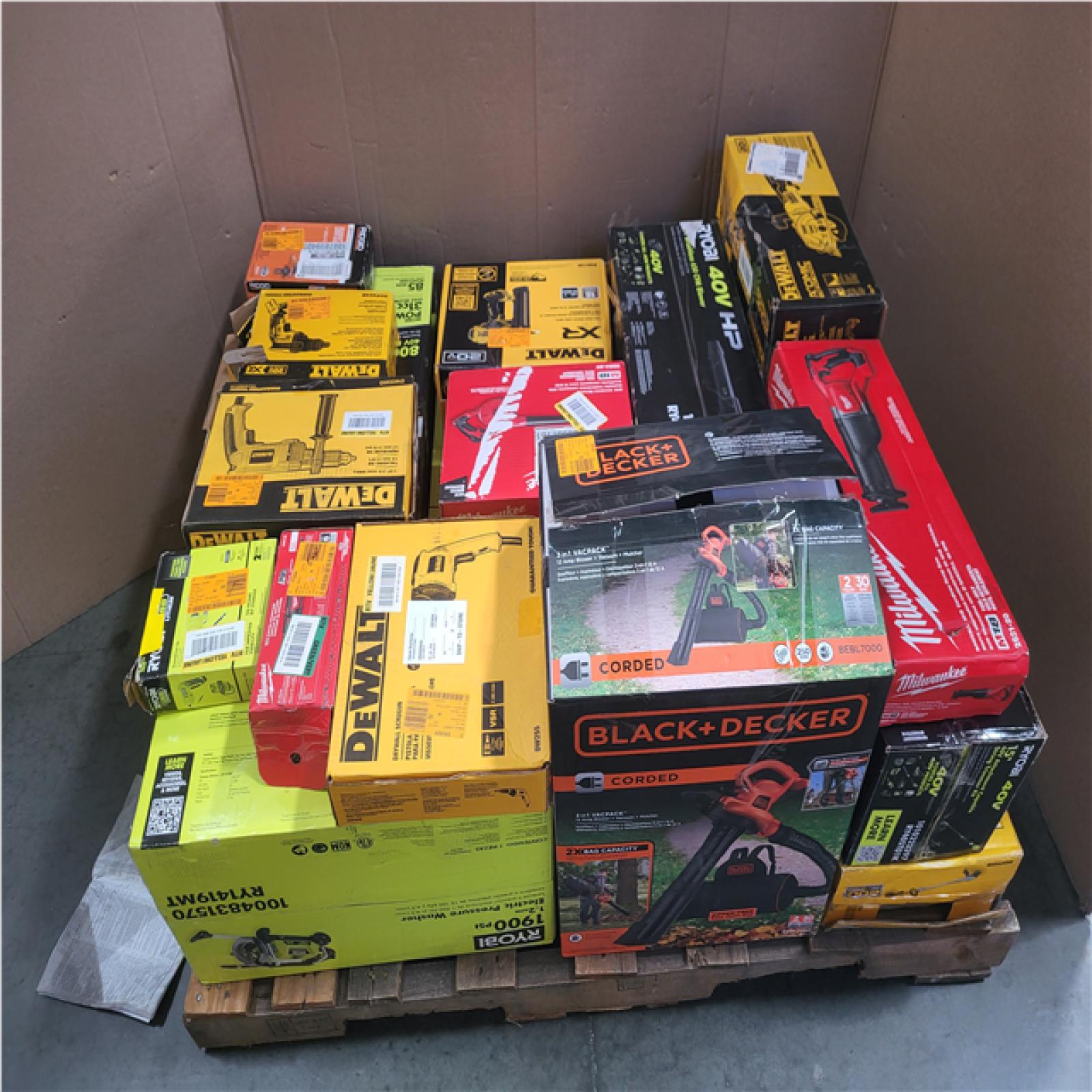 CALIFORNIA AS-IS TOOL PALLET