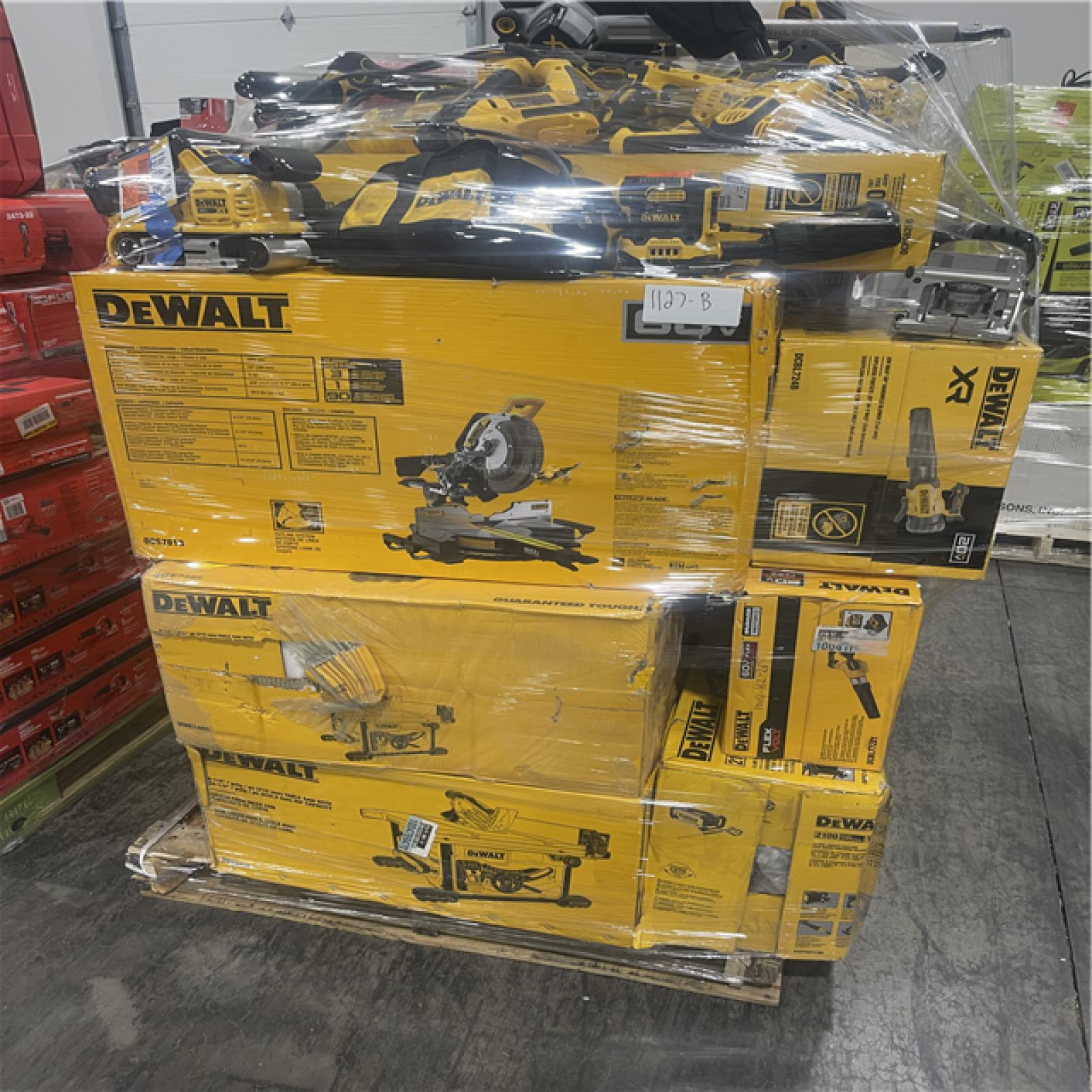 Pittston Location As-Is Power Tools Partial Truckload (13 pallets) 1127-B