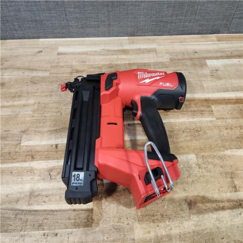 HOUSTON LOCATION - AS - IS Milwaukee FUEL 18-Volt Lithium-Ion Brushless Cordless Gen II 18-Gauge Brad Nailer (Tool-Only)