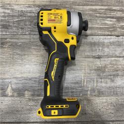 AS-IS DEWALT Atomic 20V Max Lithium-Ion Brushless Cordless Compact 1/4 in. Impact Driver Kit