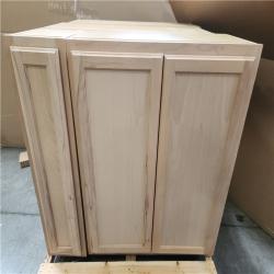 Phoenix AS-IS Mixed Hampton Bay Assembled Kitchen Cabinet Pallet (4-Cabinets)