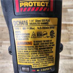 HOUSTON LOCATION - AS - IS DEWALT FLEXVOLT 60V MAX Cordless 1-1/4 in. SDS Plus Rotary Hammer (Tool Only)