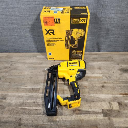 HOUSTON LOCATION - AS-IS DEWALT 20V MAX XR 16-Gauge Lithium-Ion Cordless Finish Nailer (Tool Only)