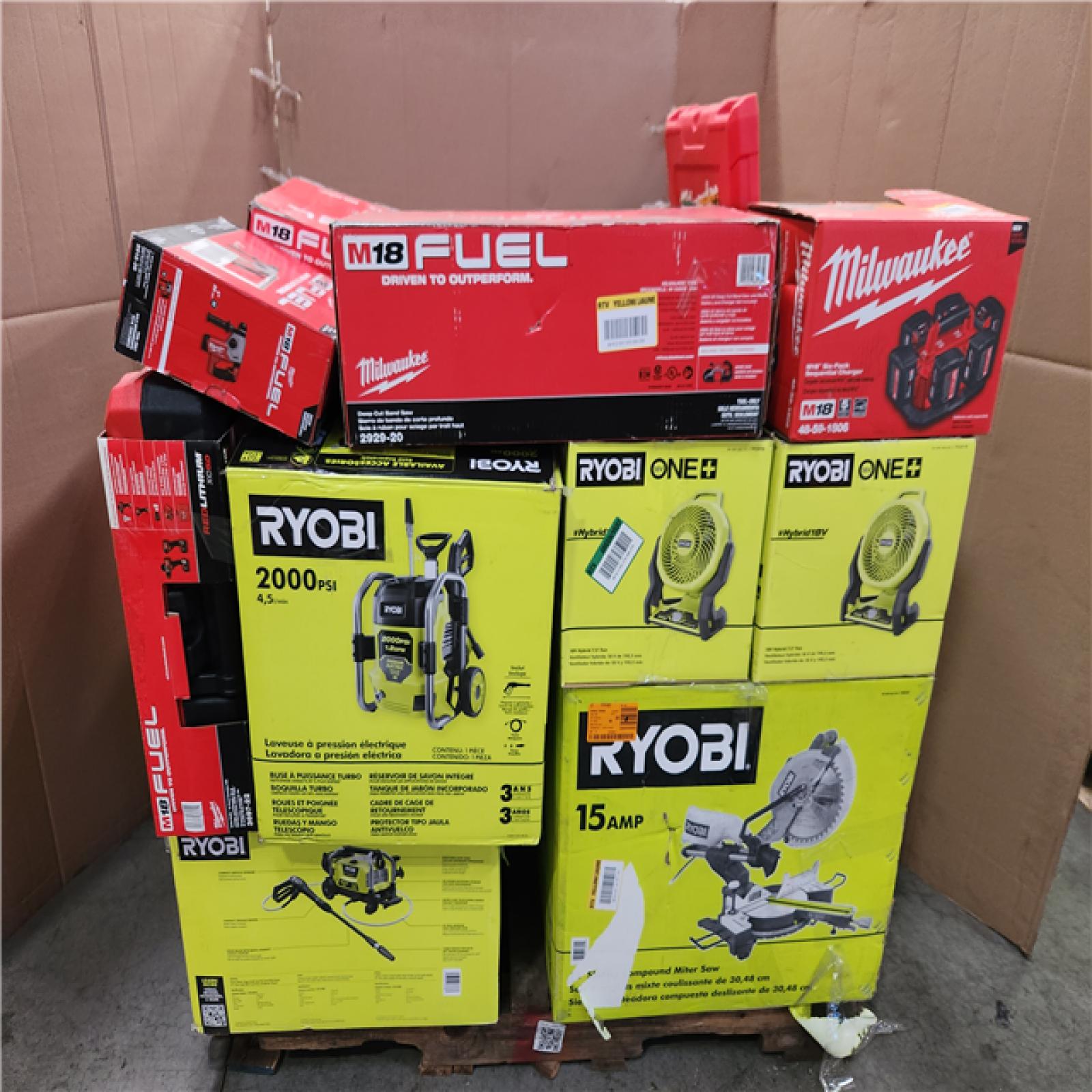 CALIFORNIA AS-IS TOOL PALLET