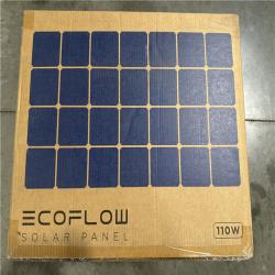 CALIFORNIA AS-IS ECOFLOW DELTA 2 MAX & ECOFLOW 110 WATT SOLAR PANEL