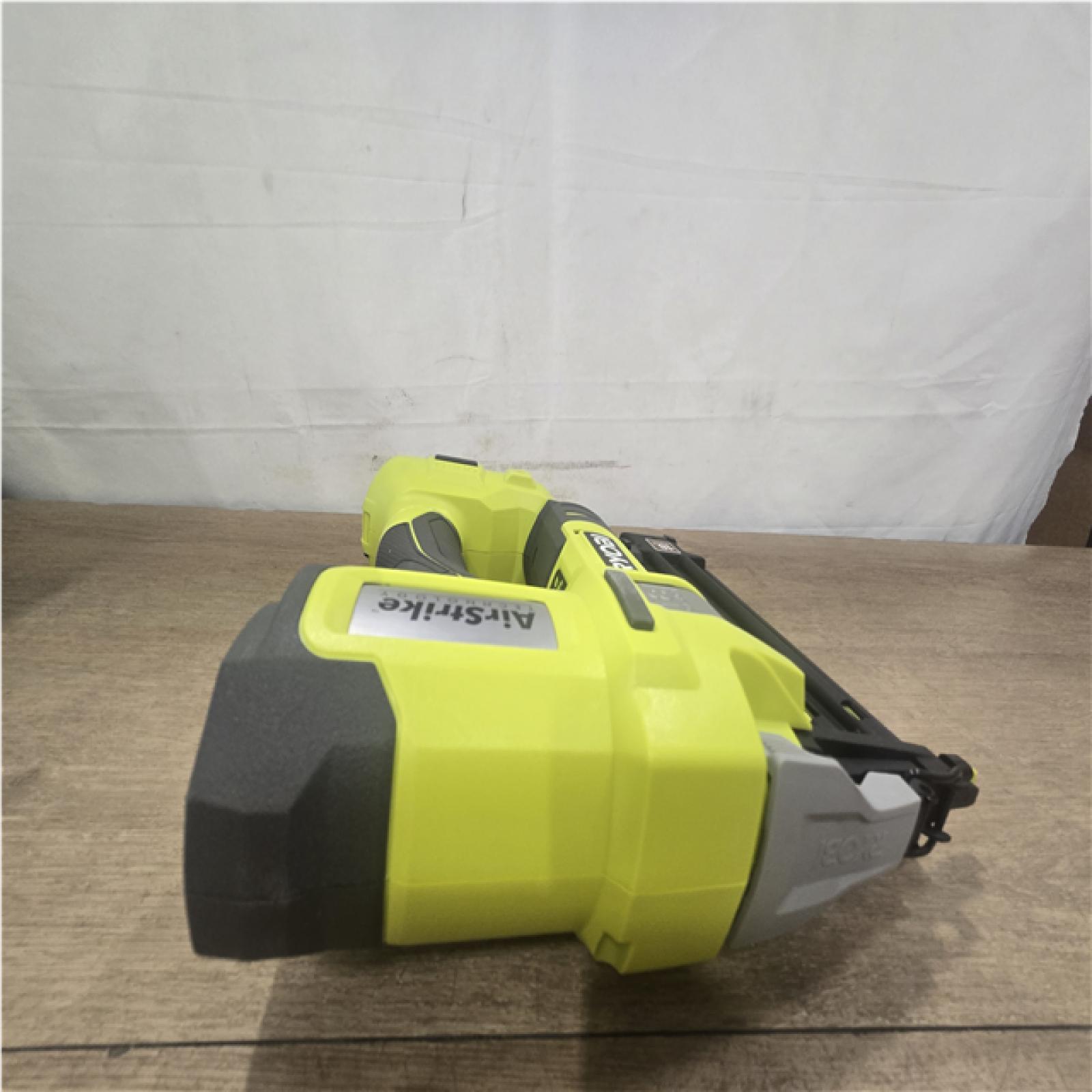 AS-IS RYOBI ONE+ 18V 18-Gauge Cordless AirStrike Brad Nailer (Tool Only)