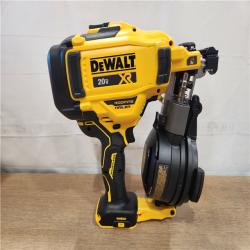 AS-IS- DEWALT 20V MAX 15-Degree Electric Cordless Roofing Nailer (Tool Only)
