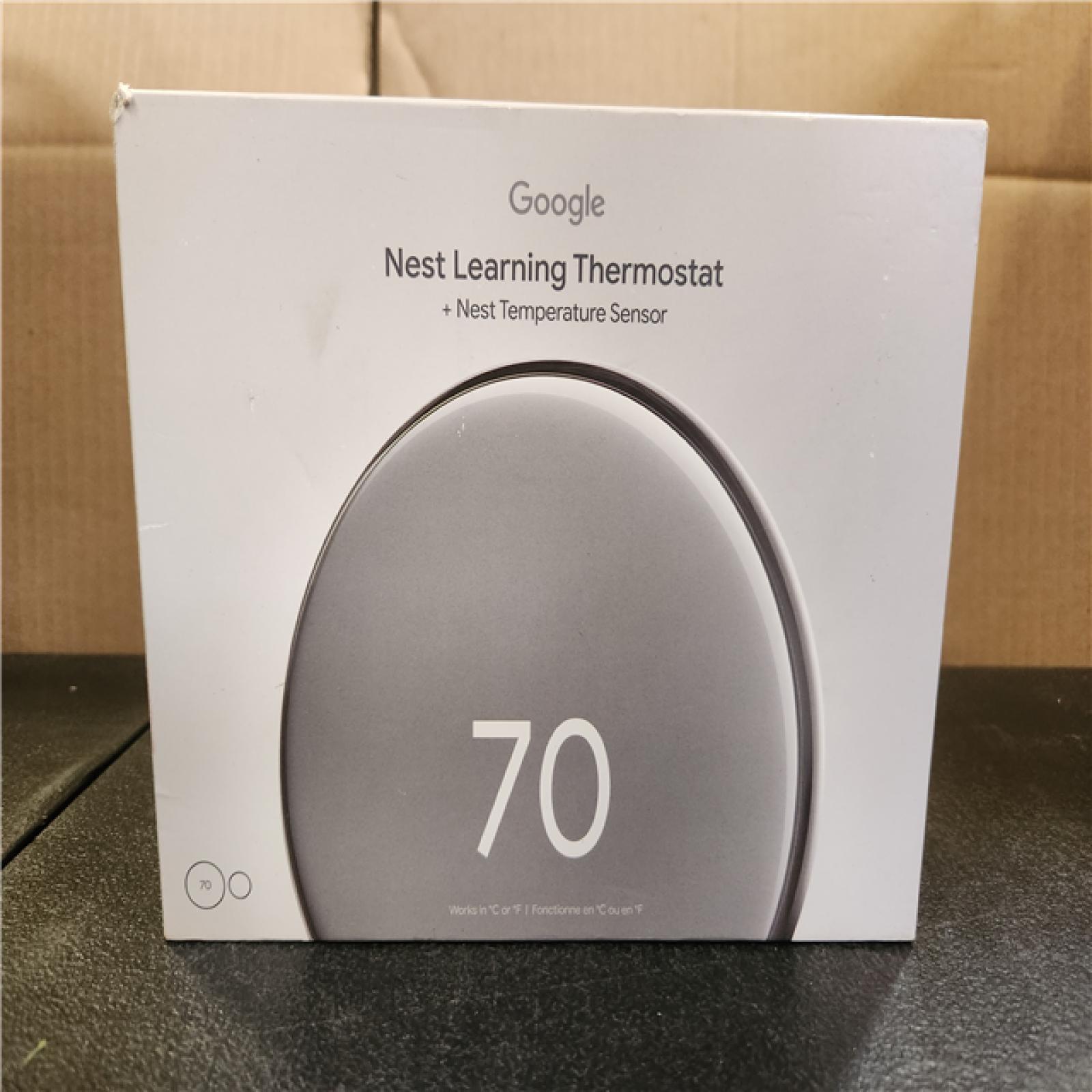 Phoenix NEW Google Nest Learning Thermostat (4th Gen) with Nest Temperature Sensor (2nd Gen)