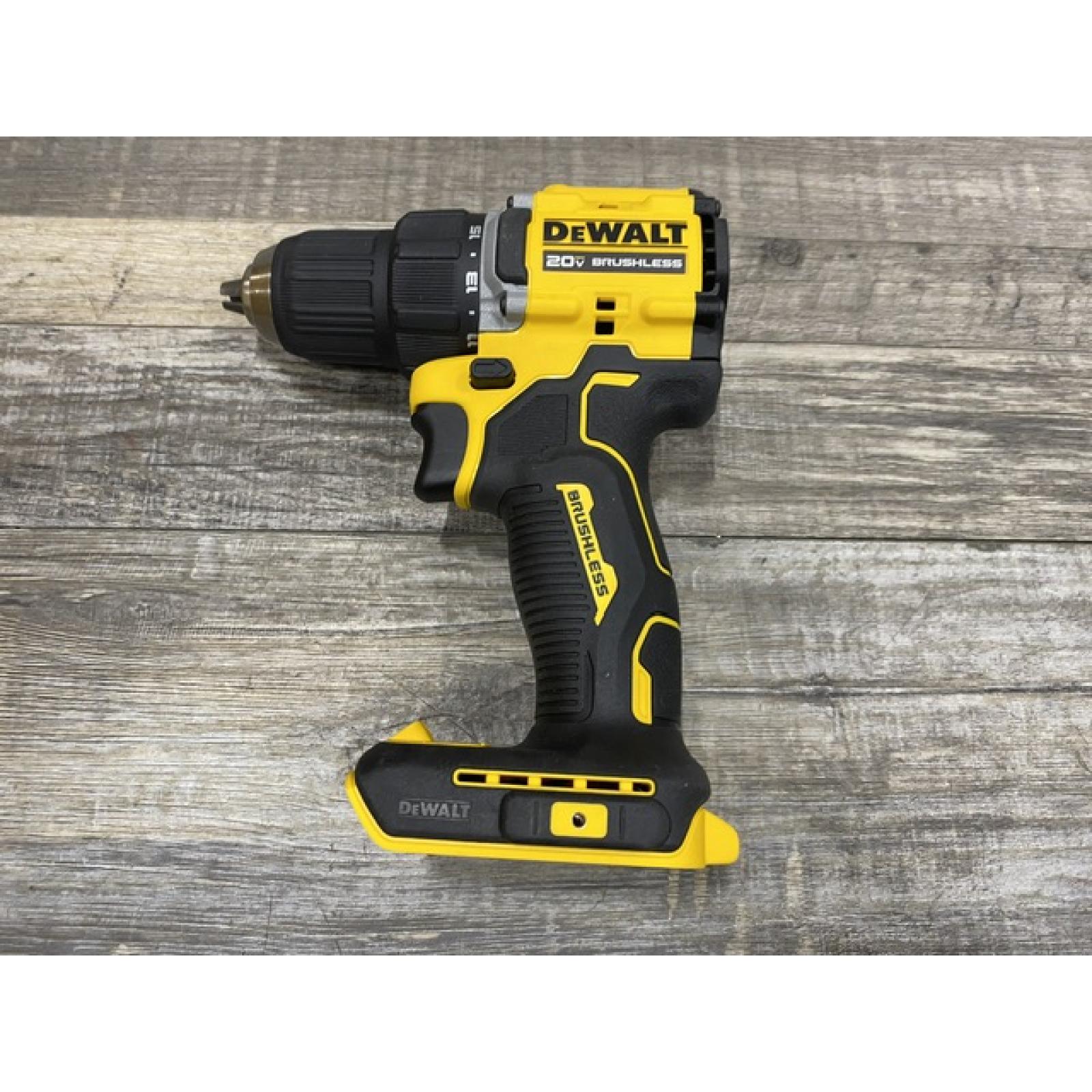 AS-IS DEWALT Atomic 20V Lithium-Ion Cordless Compact 1/2 in. Drill/Driver Kit