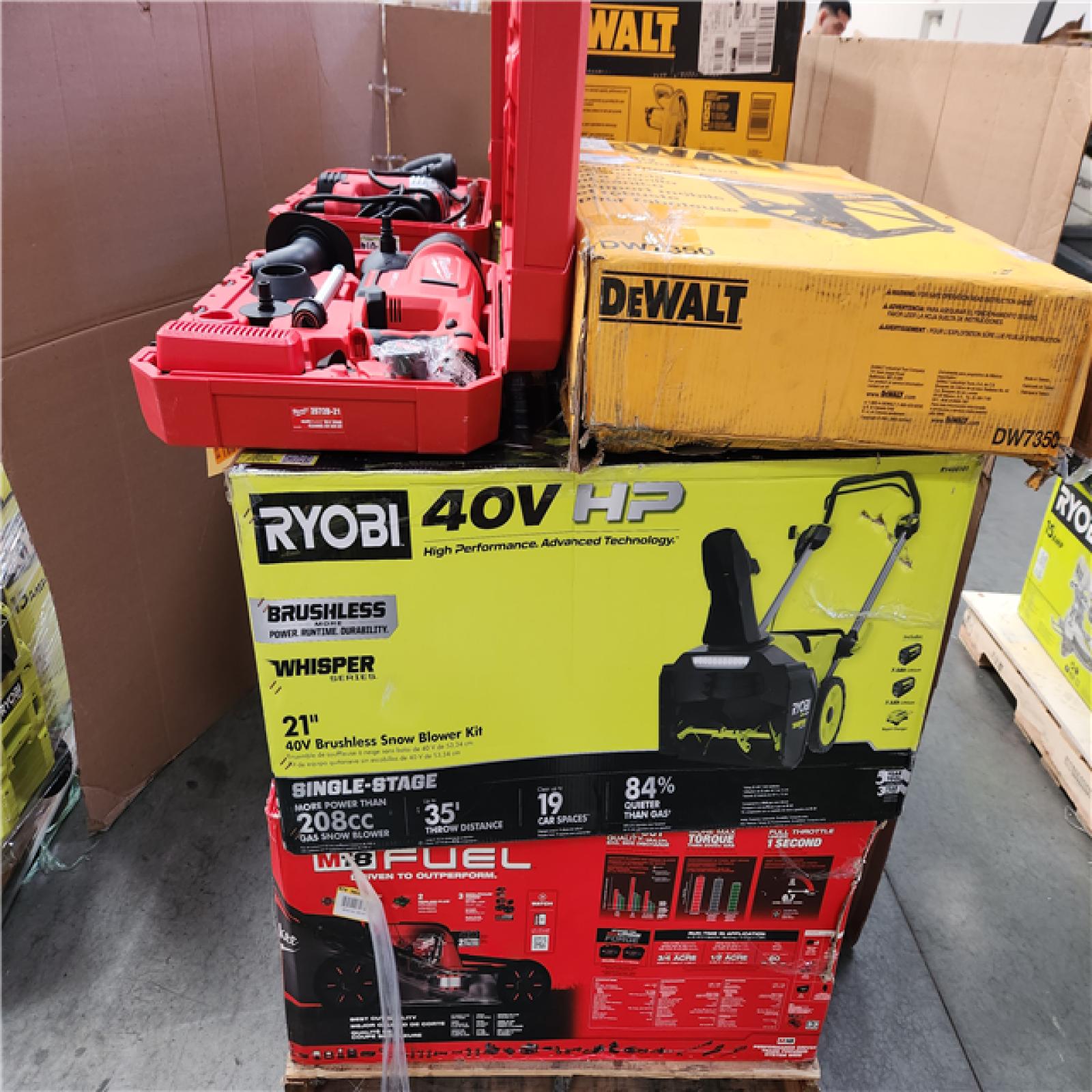 CALIFORNIA AS-IS TOOL PALLET