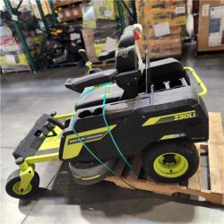 Dallas Location - As-Is RYOBI RYRM8001 80V HP Brushless 30 Inch Riding Mower