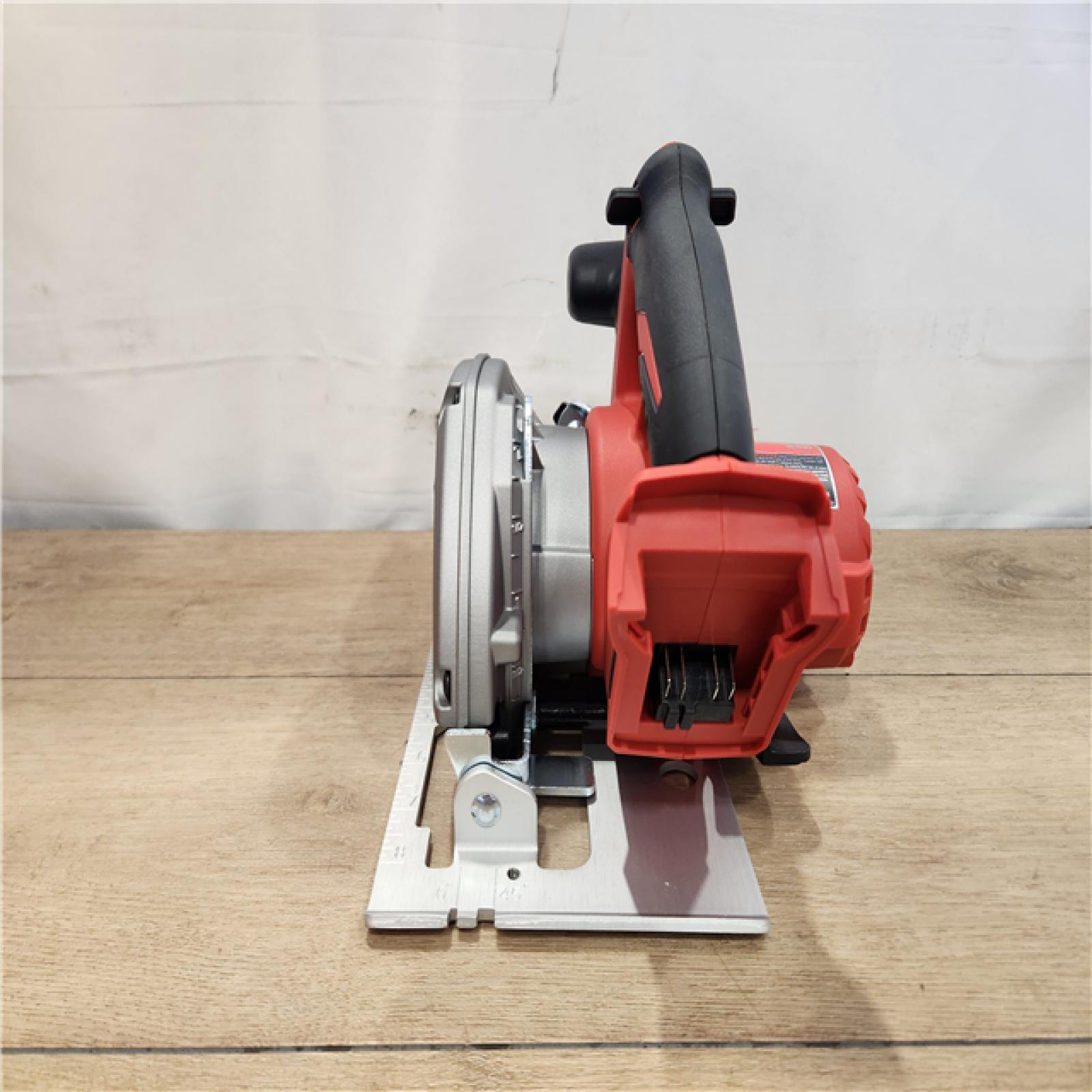 AS-IS- Milwaukee FUEL 18V Lithium-Ion Brushless Cordless 6-1/2 in. Circular Saw (Tool-Only)