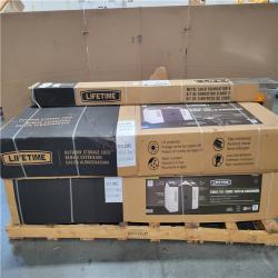 CALIFORNIA APPEARS NEW LIFETIME STORAGE SHED W/ METAL FOUNDATION KIT